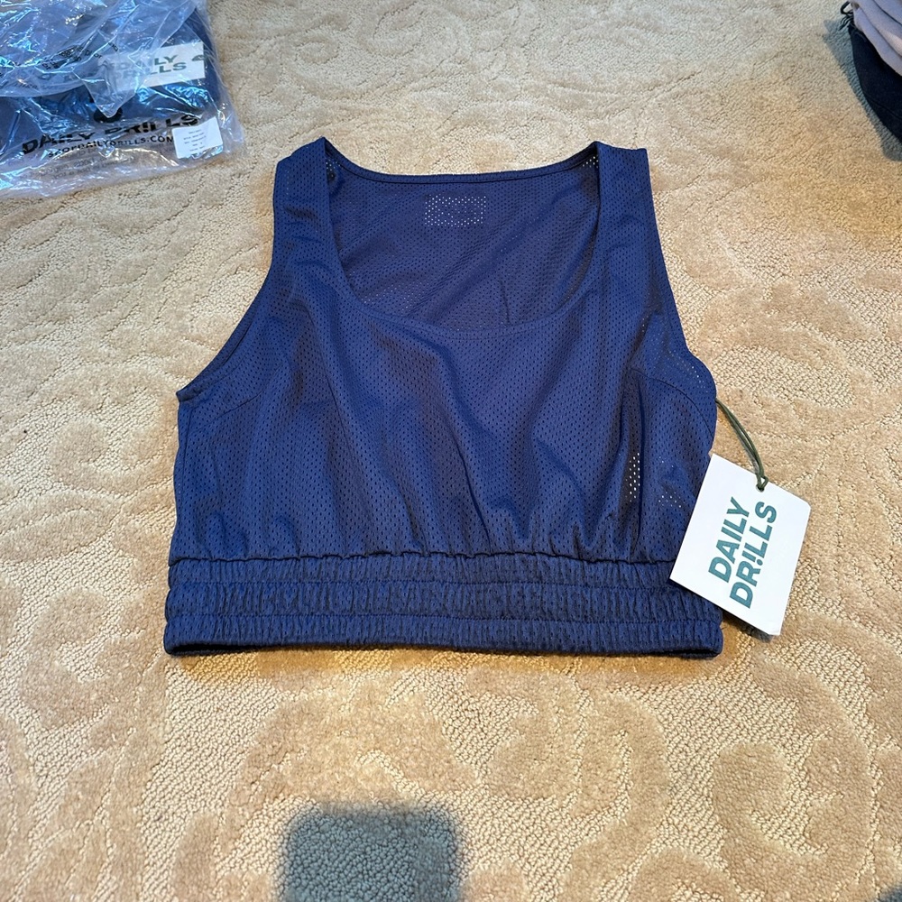 NWT DAILY DRILLS mesh tank